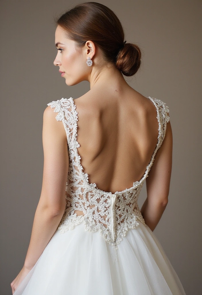 15 Stunning Bridal Fashion Trends for 2024 (Prepare to Be Amazed by #9!) - 11. Open Back Designs