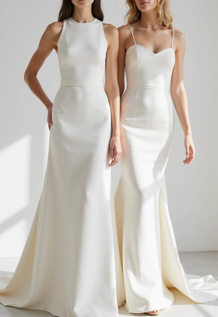 15 Stunning Bridal Fashion Trends for 2024 (Prepare to Be Amazed by #9!) - 3. Minimalist Magic