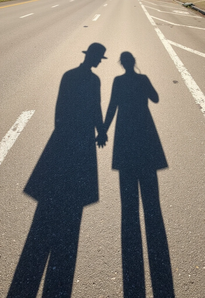 18 Unique Wedding Photography Poses That Will Make Your Album Pop - 14. The Shadow Play